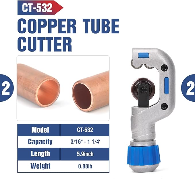 iCrimp IWS-1632CF Copper Pipe Press Tool Kit for 1/2-in, 3/4-in and 1-in Viega Propress Fittings, Driven by Socket Wrench or Impact Wrench