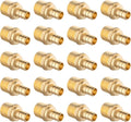 20-Pack EFIELD PEX 1/2 Inch x 1/2 Inch NPT Male Adaptors Brass Crimp Fittings,(PEX1807267)
