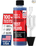 Combustion Leak + Head Gasket Test Kit - Over 100 Tests - Includes 8oz Leak-Detection Fluid, Tester + Nozzle - Made in USA - Detect Leaks Quickly For Most Engine Systems - Fuel, Boost, Coolant & More