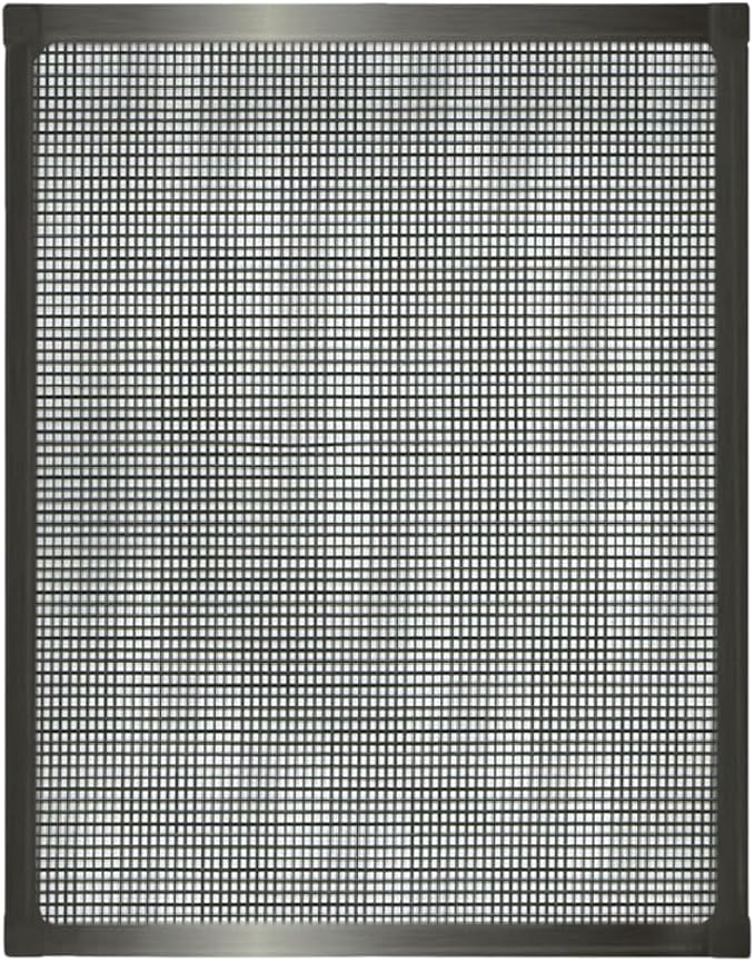 Metro Screenworks Custom Window Screens Fully Assembled and Ready to Install - Window Screen Replacement for House, (Bronze) Pre-Framed Mesh Replacement Window Screens, Home, Patio, & More