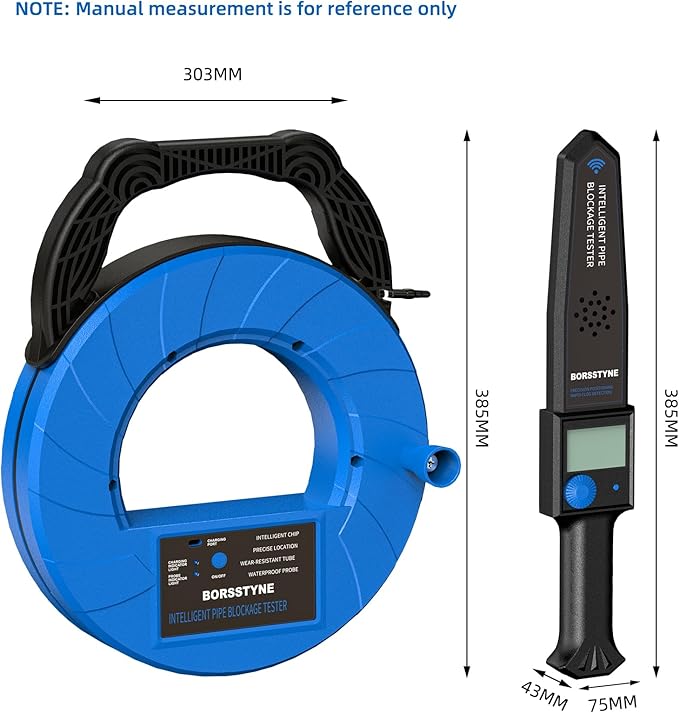 Pipe Locators Precision Blockage Detector for Water pipes underground pipes PVC pipes metal pipes Wall pipes