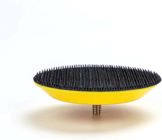 8 pcs 3 inch M6 Thread Hook and Loop Backing Pad for Mini Air Sander Polisher
