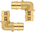 50-Pack HeSun Pex-A Fitting, 1/2 Inch Pex- A Expansion Elbow(90-Degree), Expansion Fitting 1/2" x 1/2" Elbow,ASTM F1960(PEX1960033-50)