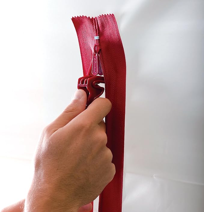 ZipWall Heavy-Duty Zipper for Dust Barriers, 2-Pack, HDAZ2, 2 Pack, Red