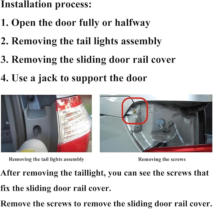 Right Passenger Side Sliding Door Roller Assembly Compatible with 2005-2010 Honda Odyssey Van, Power Slide Door Roller, Replacement # 72521-SHJ-A21