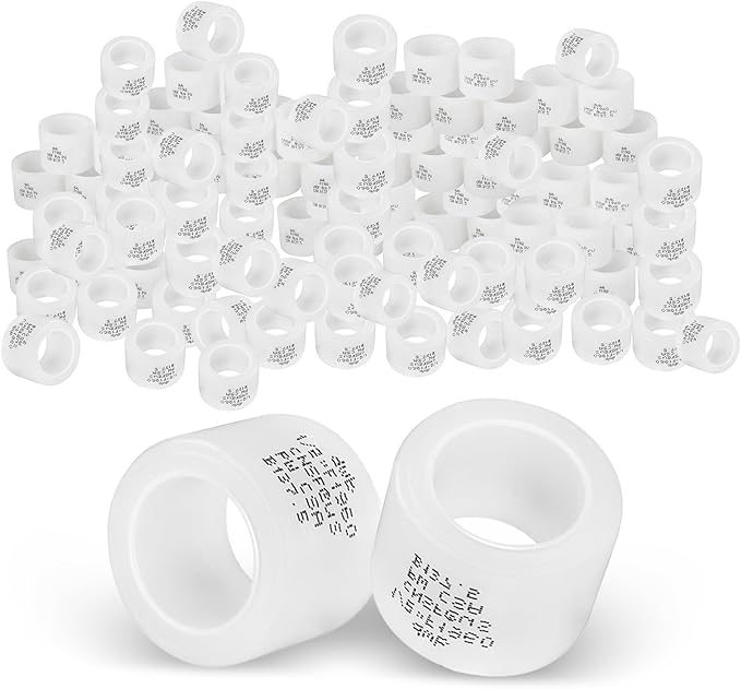 (Pack of 200) Seelink 1/2 Inch PEX A Expansion Rings, Expansion Rings and Sleeves for PEX A Pipe and Fitting Connection