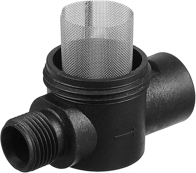 Mudder Water Pump Strainer Filter, RV Replacement 1/2 Inch Twist-On Pipe Strainer Compatible with WFCO or Shurflo Pumps