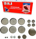 DNJ FPS1165 Freeze Plug Set for 98-09 Dodge, Ram 2500, Ram 3500 5.9L L6 OHV Turbocharged