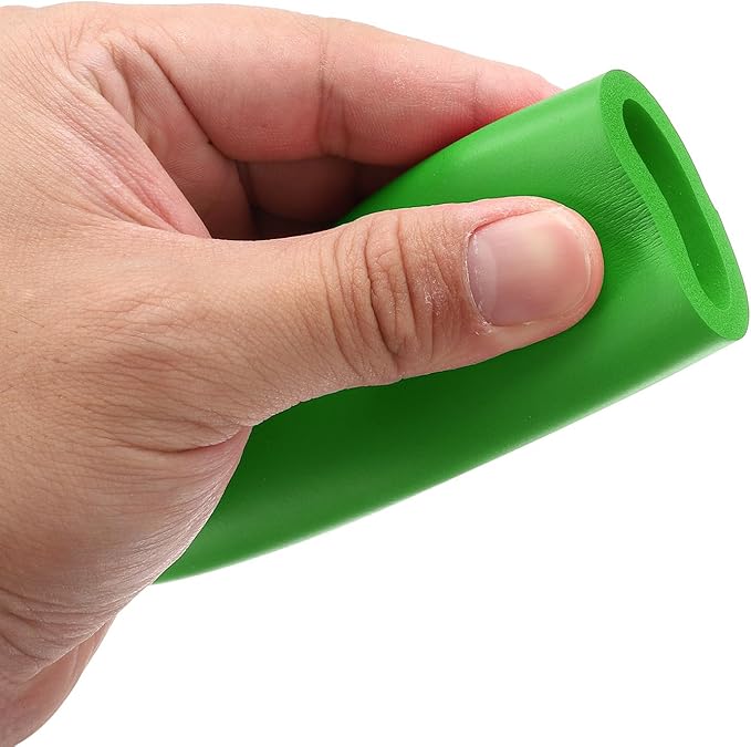 uxcell Foam Tubing for Handle Grip Support, Pipe Insulation Outside Pipe Lagging, 25mm(1") ID 33mm(1 5/16") OD 1m Green