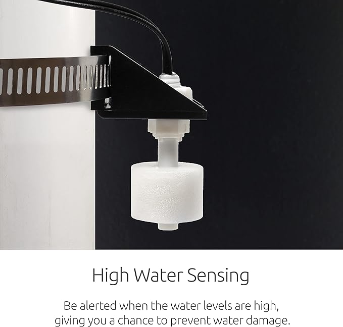 PumpSpy WiFi Sump Pump Smart Outlet 2.0 with Internet Monitoring & Alerts, WiFi Sump Pump Monitor that Connects to 24/7 Remote Monitoring Service, PumpSpy App Available on iOS and Android Devices