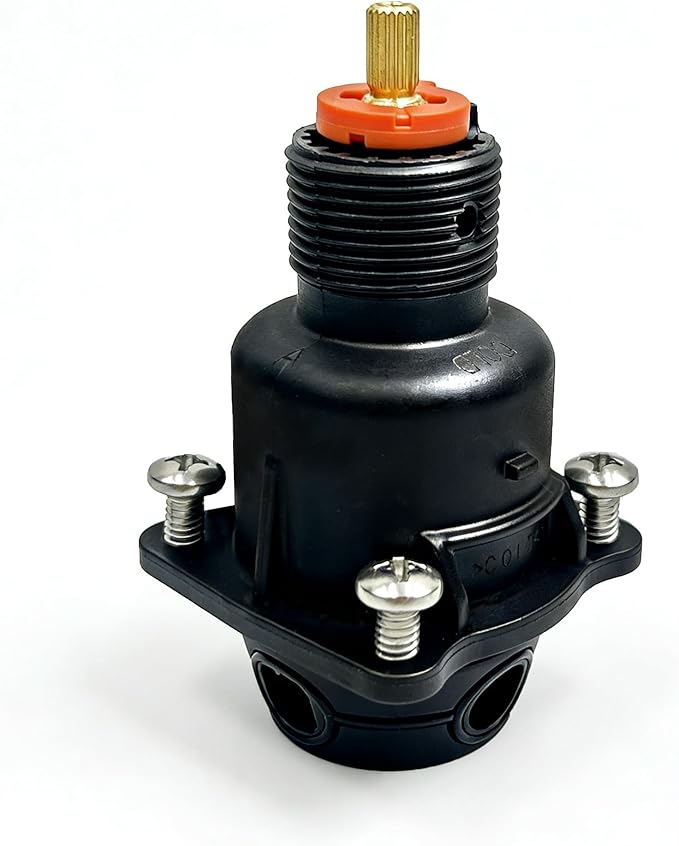 GP800881 Pressure Balance Cartridge Replacement for Kohler K-8304 Pressure Balance Valve,One-piece Design,Black