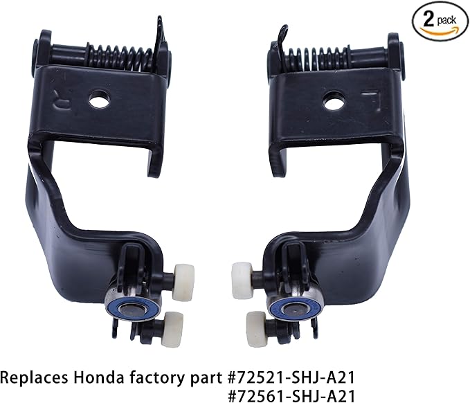 fokes Sliding Door Roller Assembly Fits for Odyssey EX EX-L Touring 2005-2010 Replace# Left 72561-SHJ-A21, 924-128 & Right 72521-SHJ-A21, 924-129