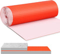 215 Sqft Uncoupling Membrane for Tile 1/8''(3mm) Thick Waterproofing Membrane Crack Prevention Anti Fracture Flooring Underlayment for Bathroom Shower Kitchen Basement(Orange)