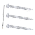 3/16 x 1-3/4" 410 Stainless Steel Hex Head Tapcon Concrete Screw Anchor, for Anchoring to Masonry, Block or Brick (100Pcs/box)