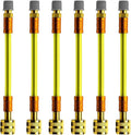 Leak Saver Direct Inject UV - Refrigerant Leak Sealer with Added UV Dye to Detect Large Leaks - for AC, Refrigeration, and Automotive Systems Up to 5 Tons - Compatible with All Refrigerants - 6 Packs