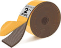 Pipe Insulation Tape, Outdoor Water Pipe Insulation Wrap, Foam Insulation Tape for Outdoor Pipes Winter Freeze Protection, Heat Tape for Water Pipes, Copper Pipes, PVC, AC Line, 2in x 15ft, Brown
