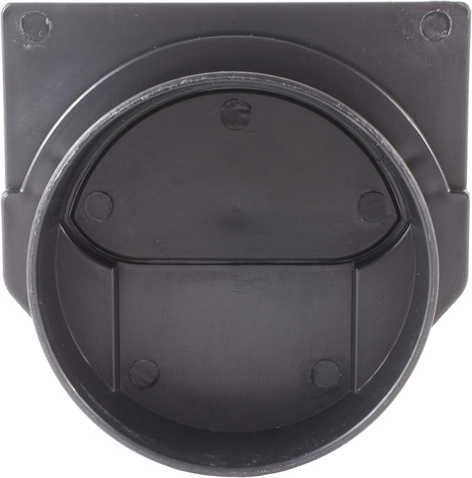 URA WATER - End Outlet Connector for Black Plastic Drain UA-100 Series