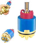 HAIN-YO Pressure Balancing Cartridge Replacement for RK7300-CART-3P, Faucet Cartridge Replacement Compatible with Z-7300 Zurn Temp-Gard III Faucets and Shower Valves,Sturdy Core Copper (JH02BJ)