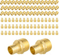 100-Pack PEX Fittings, 3/4" PEX x 3/4" Male Threaded NPT Adapter, ASTM F1807
