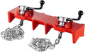 Pipe Welding Vise, 1/2"-8" Heavy Duty Cast Iron Clamp, Dual Chain Vise for Welding & Fabrication
