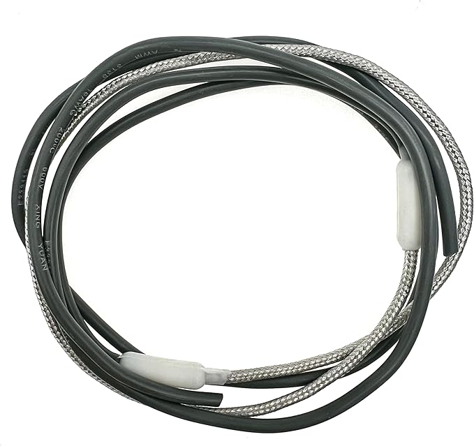 Braided Aluminum Drain Pan Heater,defrost Drain Heater,Compatible with Supco SH201,Suitable for 115V 15W, Length 25 Inches