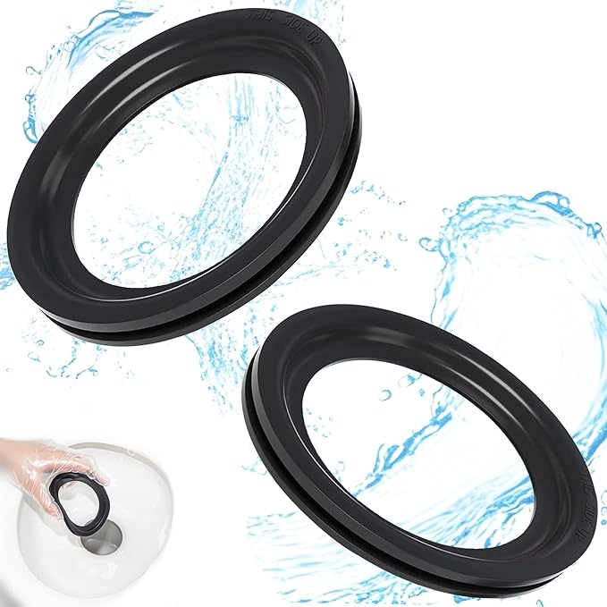 RV Toilet Seal Replacement 2-Pack for Dometic 300/310/320 Toilets, High-Grade Flush Ball Seal Gasket Kit 385311658-Durable Rubber, Easy Installation, Fix Leakage & Odor, for Camper/Travel Trailers (2)
