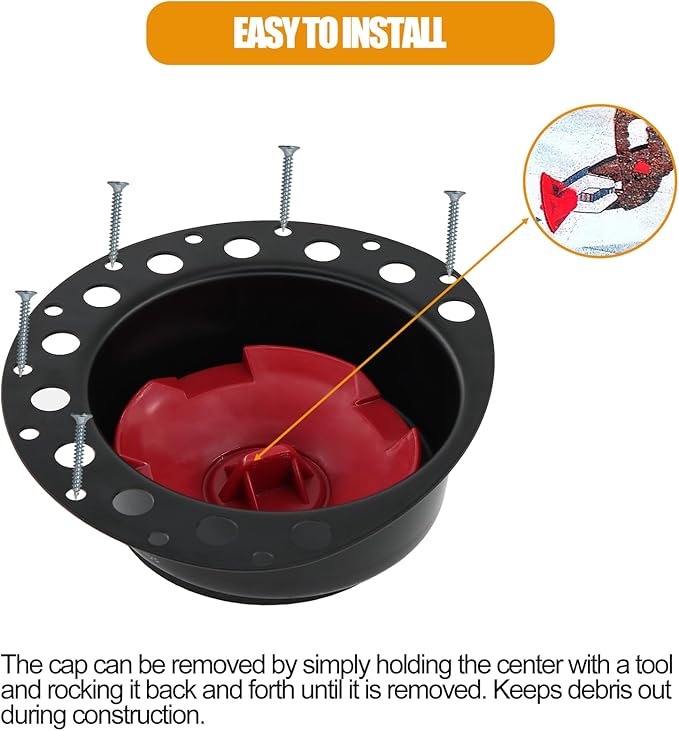 Freestanding Tub Drain Rough-in Kit Compatible with Universal Freestanding Bathtub Floor Mounted Bathtub and Copper Bathtub with PVC Plastic Adapter and Brass Tail Pipes Freestanding Tub Drain Kit
