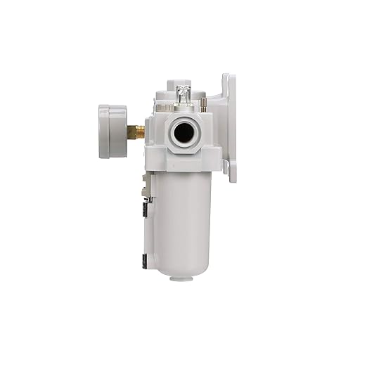 PneumaticPlus SAU400A-N04G-MEP - Dual Air System 1/2" NPT - Compressed Air Filter, Regulator & Lubricator w/Additional Free Air Port 3/8" NPT - Manual Drain, Metal Bowl