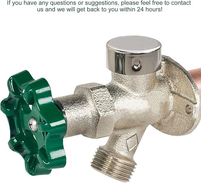 for 630-7500 Vacuum Breaker Repair Kit, for Outdoor Faucet 300/400/500 Wall Hydrant, Pressure Vacuum Breaker Outside Faucet Wall Hydrants Replacement Plunger Assembly