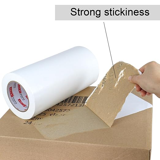 10" Wide White Duct Tape, Heavy Duty Waterproof Tape 10 Inches x 30 Yards, 9 Mil, Strong, Flexible, No Residue, UV Resistant for Crafts & Home Improvement