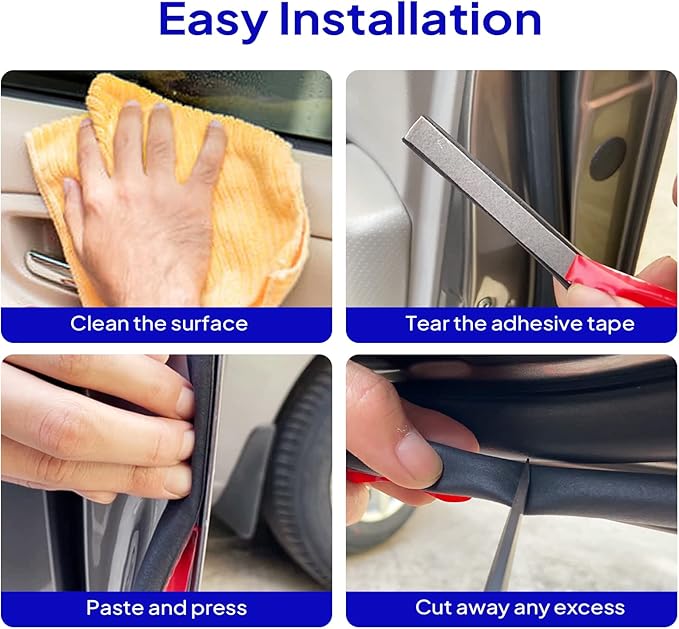 D Shape Door Rubber Seal Strip,1" RV Slide Out Seal Self-Adhesive EPDM Rubber,Heavy Duty Automotive Weather Stripping for Fill Gaps,Apply to Car,Truck,RV,Boat and Home Application (12ft)