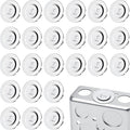 24 Pcs 1 inch Knockout Seal Electrical Box Knockout Plugs Removable Seals for Conduit Pipe Assorted Sizes to Fit Unused Electrical Box Openings
