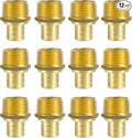 SUNGATOR 12-Pack 3/4" PEX Male Adapter, No Lead Brass, UPC Certified