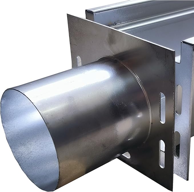 304 Stainless Steel Channel Drain End Outlet for 3” pipe1