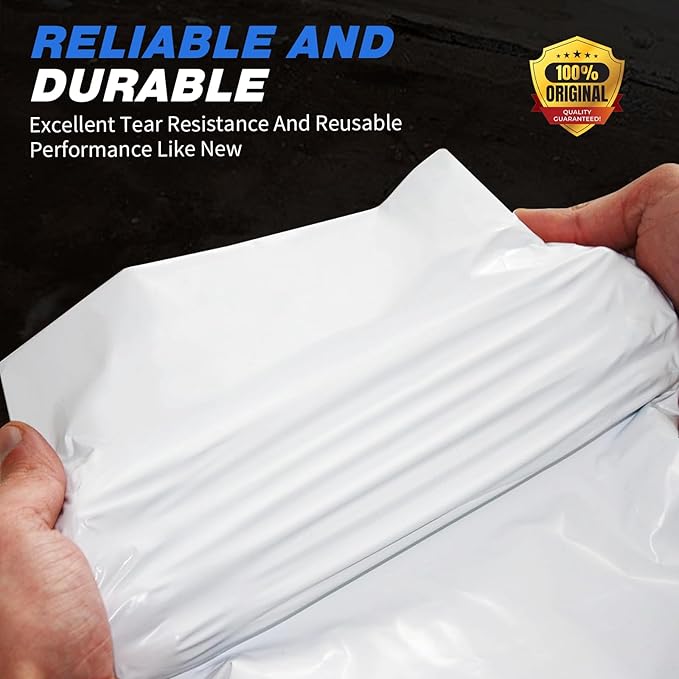 White Crawl Space Vapor Barrier, 10 Mil Vapor Barrier, 10' x 100', White Thick Plastic Sheeting, Heavy Duty Polyethylene Film, White Plastic Drop Cloth Covering for Crawlspace, Basement