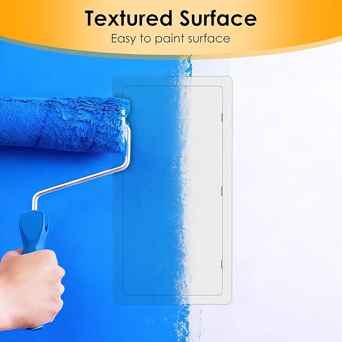 Suteck Plumbing Access Panel for Drywall Ceiling 14 x 29 Inch Reinforced Plastic Wall Access Doors Removable Hinged White