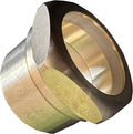 EZ-Fluid (1Pc) 1-1/2" DWV Sweat x Slip-Joint Brass Trap Adapter Drain Fitting,Adapts Copper To Tubular,C x SJ Brass Trap Adapter Solder Fitting,Sweat End Fits Over DWV Copper Tube Pipe