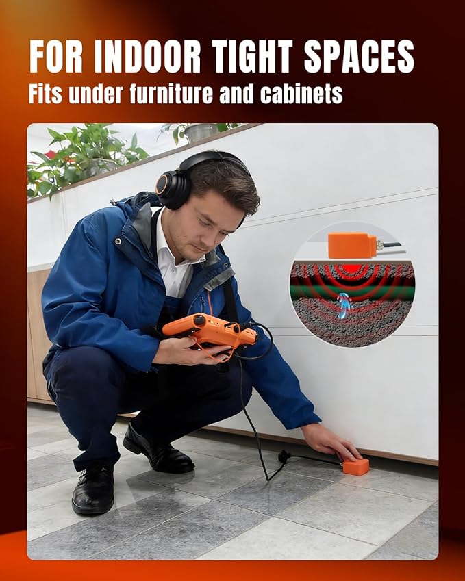 PQWT L30 Water Leak Detector use for Kitchen and Bathroom,Smart Things Water Leak Sensor,Water Leakage Detection