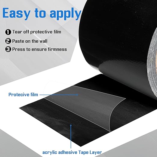 Window Flashing Tape 3.75 Inch x 90 ft Acrylic Adhesive UV Resistant Flashing Tape Waterproof, Self Adhesive & Self Sealing for Window and Door Frames