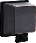 Square Wall Elbow for Hand Held Shower, Venetian Bronze
