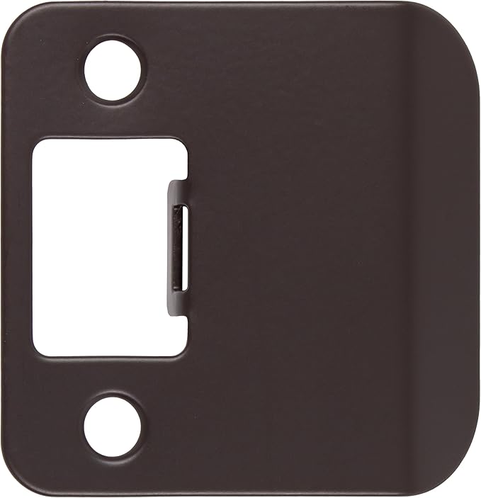 Round Corner Extended Lip Strike, 2-1/4" x 1-3/4", (2-1/4" Overall Length), Oil-Rubbed Bronze by Stone Harbor Hardware