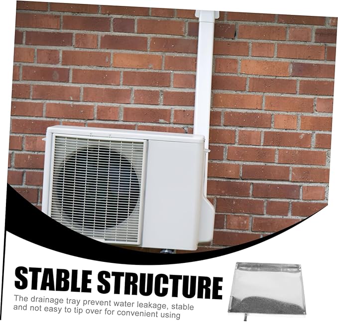 Air Conditioner Water Tray Drain Tray Refrigerators Washer Machine Drain Pan Air Conditioner Drip Container Washer Tray Drip Pan Metal Tray Water Heater Drain Pan Square Floor Iron