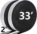Pipe Insulation Wrap 2" Wide X 33 Ft Water Pipe Foam Insulation Tape Self Adhesive Aluminum Foil Insulation Wrap for Outdoor Winter Cold Hot Water Pipes (1Pcs)