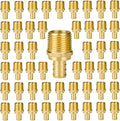 SUNGATOR 50-Pack 1/2" NPT to 1/2" PEX Male Adapter, No Lead Brass, NSF, UPC Certified
