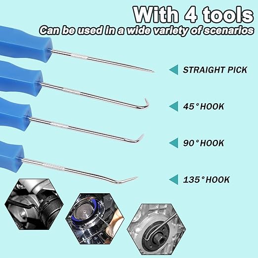 826pcs O Ring Assortment Kit in 32 Sizes With 4 Hooks - Metric Gaskets Kit for Automotive, Faucet, Plumbing Repair or Sealing | Nitrile Rubber Washer Set