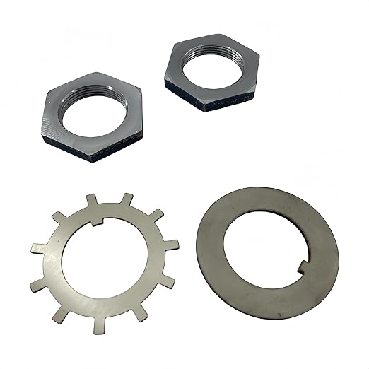 Spindle NUT & Washer KIT Fit for Dexter 10K Heavy Duty,12K and 15K Series Replace K71-341-00, Spindle Nut Kit