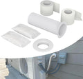 Flamorrow Mini Split Cover Wall Sleeve for Air Conditioning Line Set Covers, AC Sleeve Through Wall for Outside Air Conditioning Line Sets, Pipe Accessories