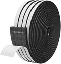 Storystore Foam Insulation Tape Self Adhesive, 1/2In x 1/4In x66Ft Weather Stripping for Doors and Windows, Sound Proof Soundproofing Door Seal, Weatherstrip, Air Conditioning Seal Strip