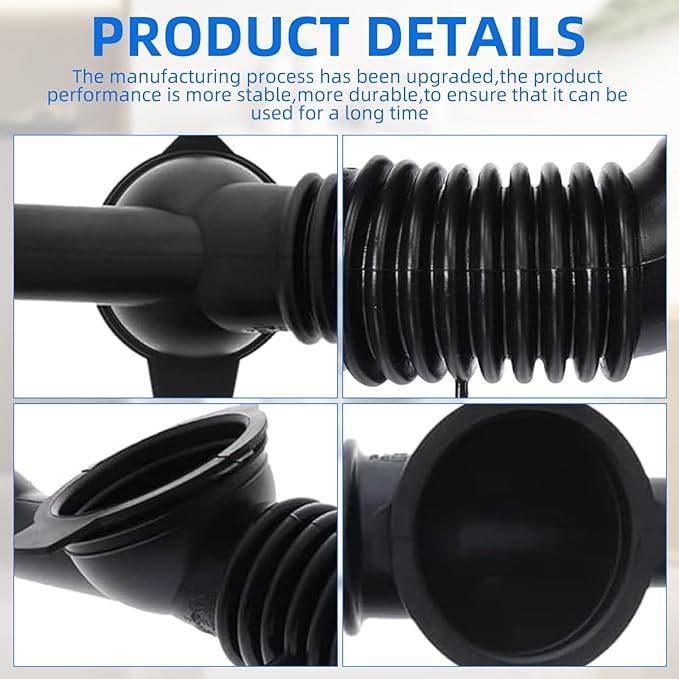 4738ER1002A For LG/Kenmore Washer Tub-to Front Load Washer Washing Machine Tub Drain Hose Bellows,Replaces4738ER1002, AP4436407, 1266823, AH3523345, EA3523345, PS3523345 ﻿