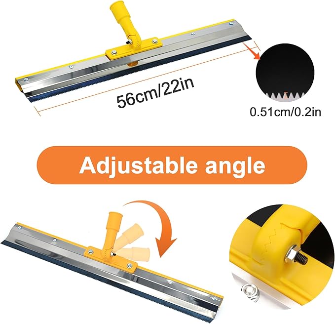 Self Leveling Cement Tool kit, Spiked Roller with Extension Pole for Self Leveling, Paint Rollers, Epoxy Tool Kit, Epoxy Shoes Spikes for Concrete and Cement Flooring(Basic)